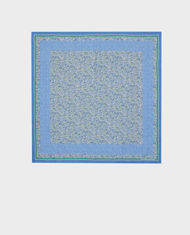 Fular de algodón 114 print blue