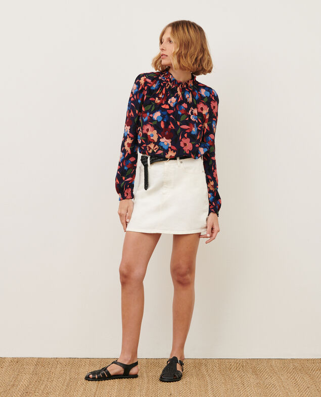 Blusa estampada 8858 69 navy print