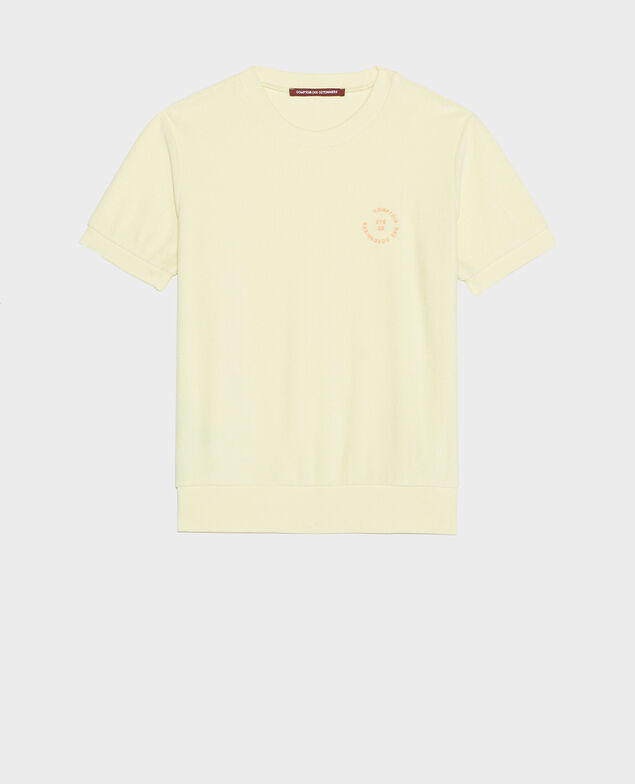 Camiseta de algodón Tender yellow