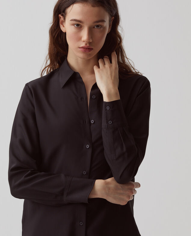 SIBYLLE - Camisa fluida H091 black beauty