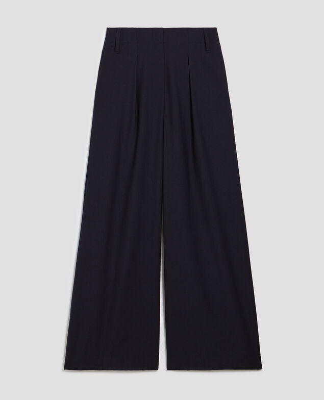 YVONNE - Pantalón amplio con pinzas H695 night sky