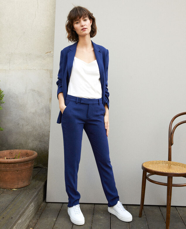 Pantalón tipo sastre Medieval blue