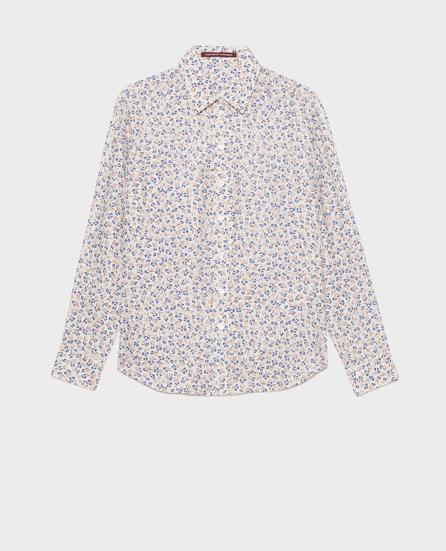 SIBYLLE - Camisa de seda con estampado Clochette spicy