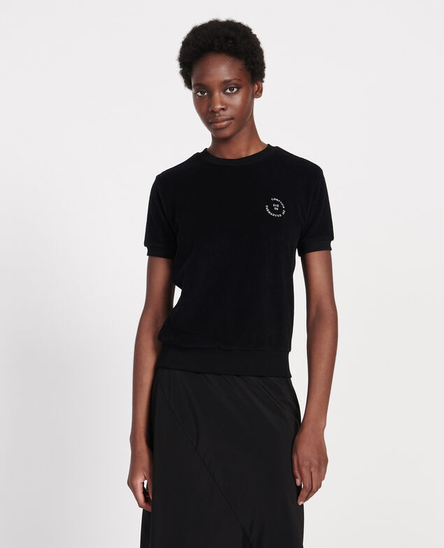 Camiseta de algodón Black beauty