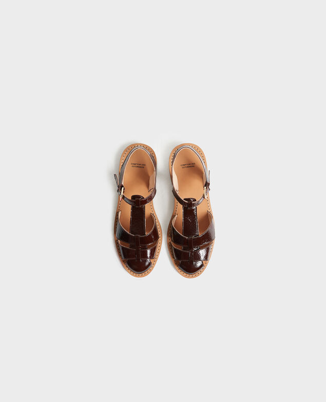 Sandalias de charol Mole
