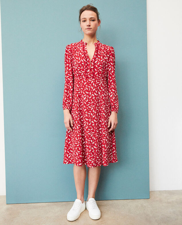 Vestido tipo túnica Earth red