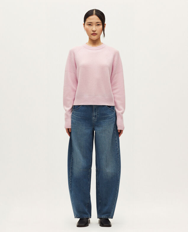 Jersey de cachemir K100 bloom pink