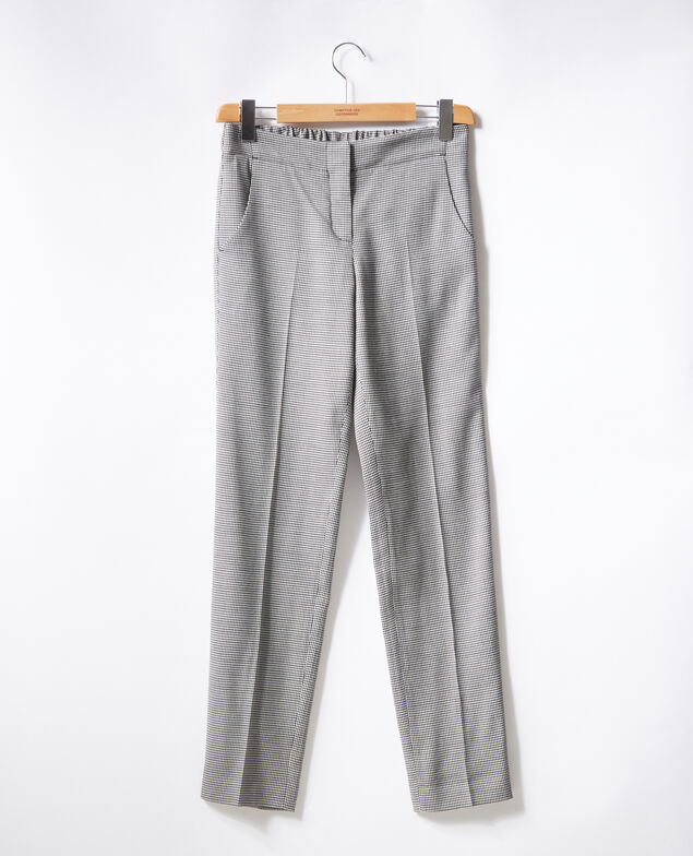 Pantalón de jacquard pata de gallo Pied de poule