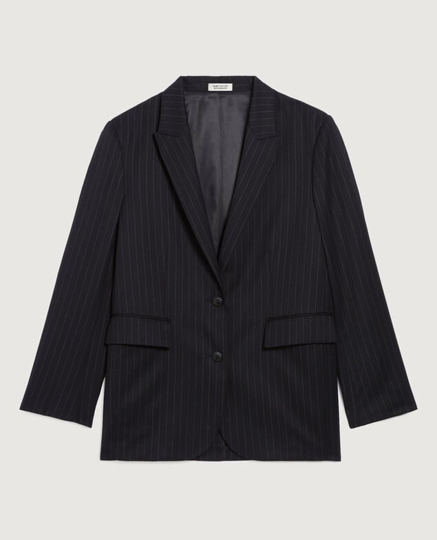 Chaqueta sastre de lana K690 st navy