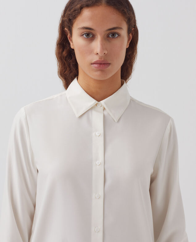 SIBYLLE - Camisa fluida H013 gardenia