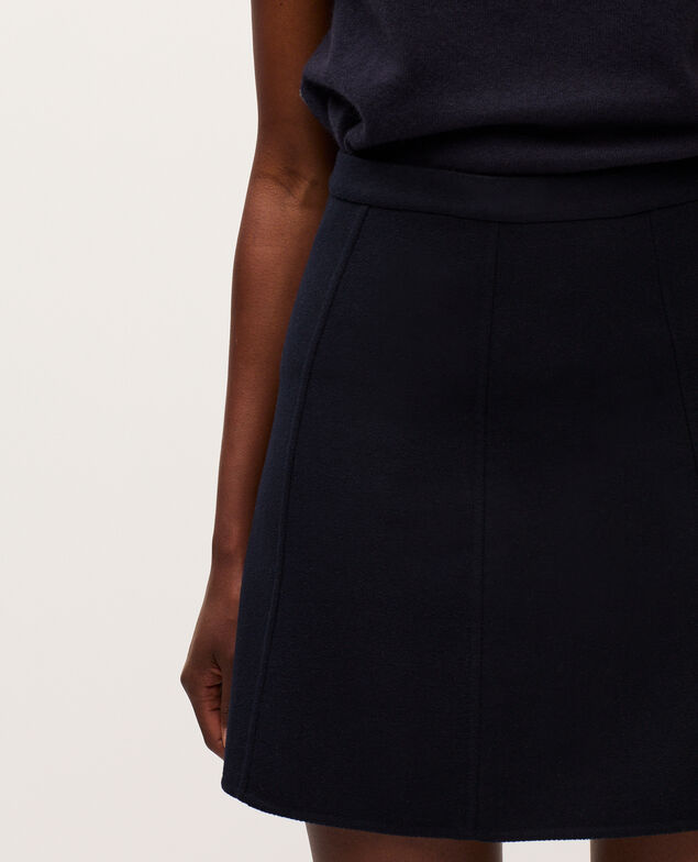 Falda corta de doble cara H695 night sky