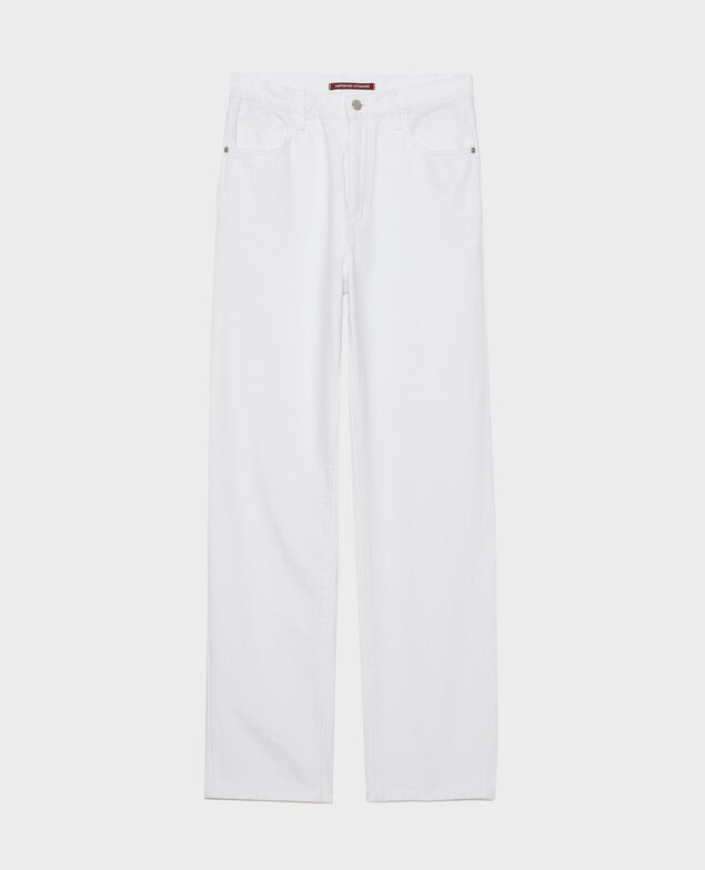 REGULAR - Jeans blancos de talle alto Optical white