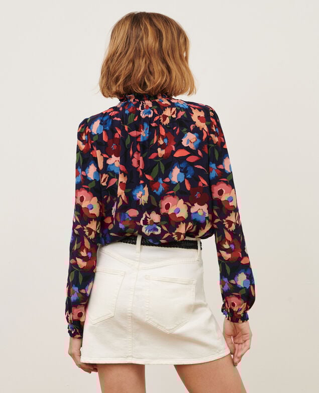 Blusa estampada 8858 69 navy print