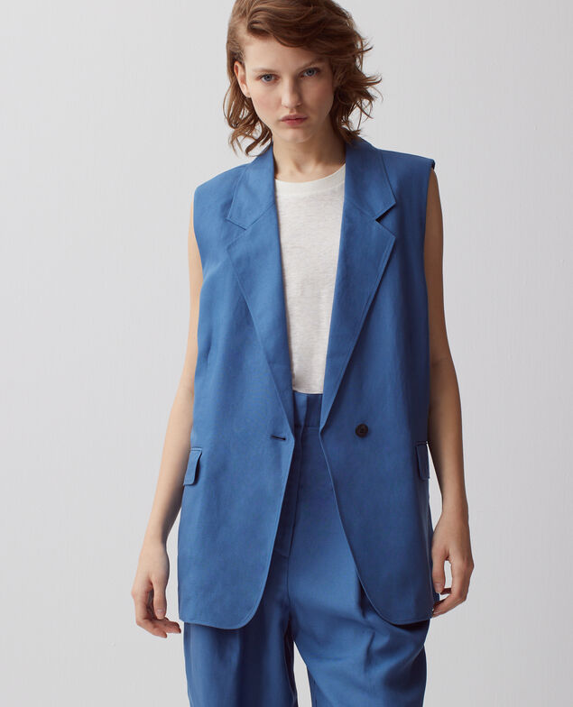 Chaqueta de traje sin mangas H640 moonlight blue