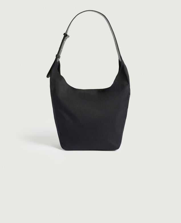 Bolso grande de nylon H091 black beauty