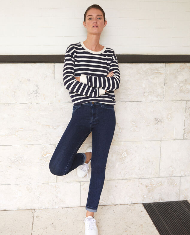 Jeans corte slim Azul