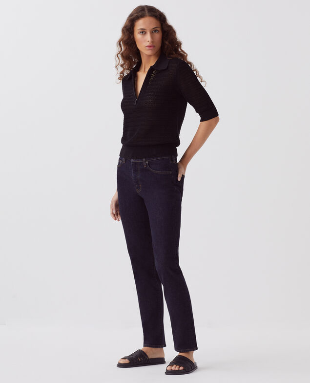 LILI - Jeans slim H680 rinse