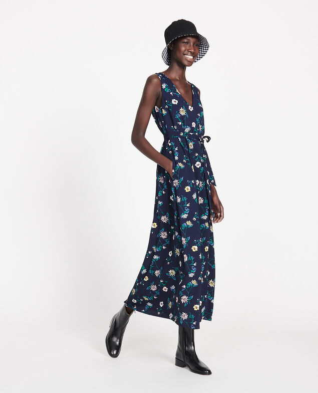 Vestido fluido Herbier maritime maize