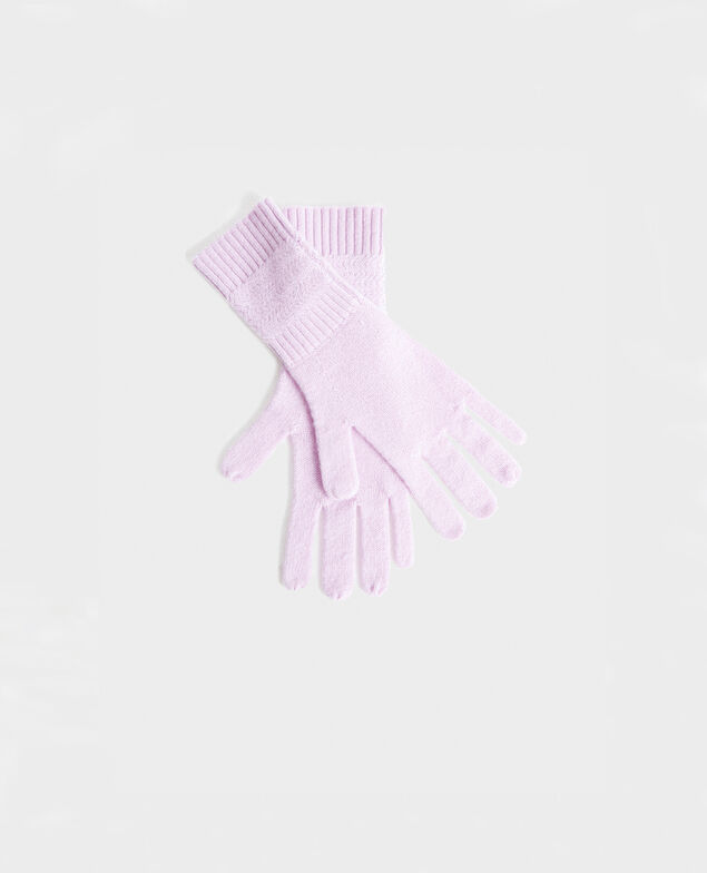 Guantes de cachemir Pastel lilac