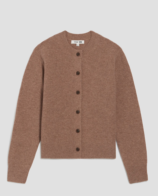 Cárdigan de lana U321 beige