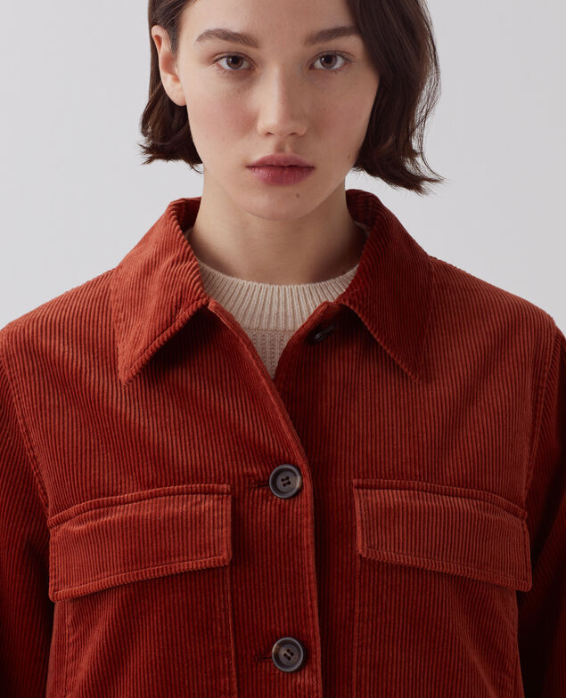 Chaqueta de pana U270 orange
