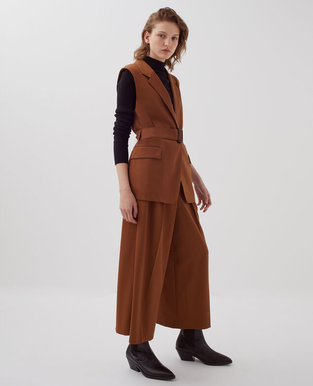 BABETH - Falda pantalón I360 monks robe brown
