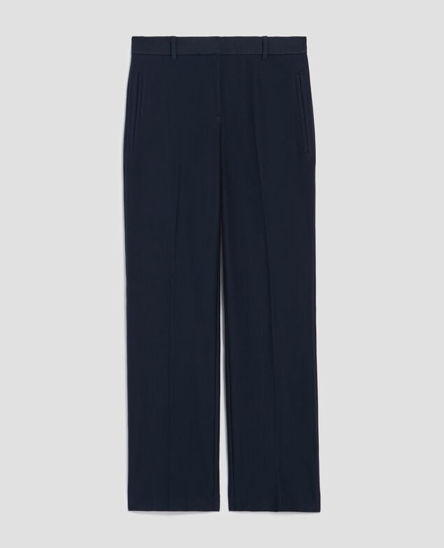 COLETTE - Pantalón recto ajustado J690 blueberry