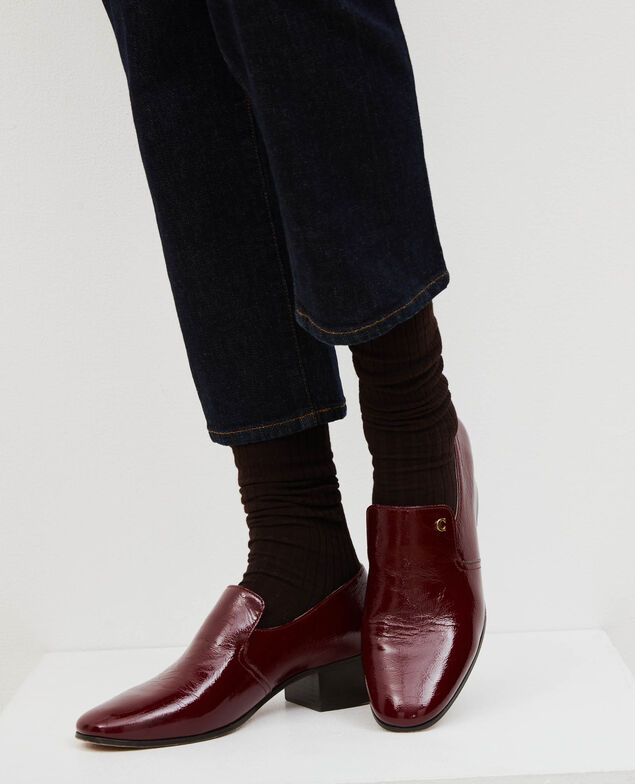 Mocasines de cuero Royale red