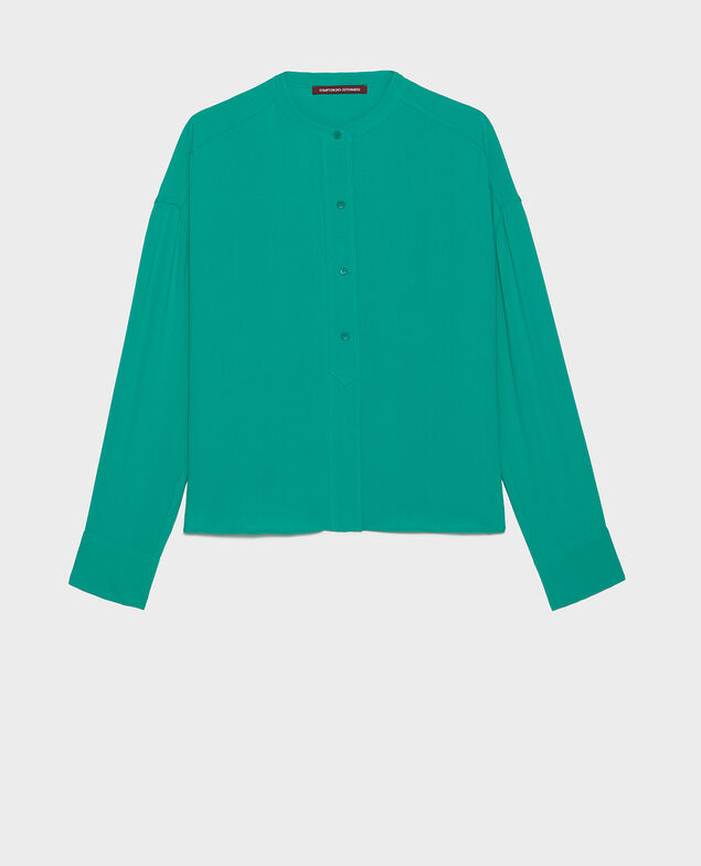 Blusa de corte recto Golf green