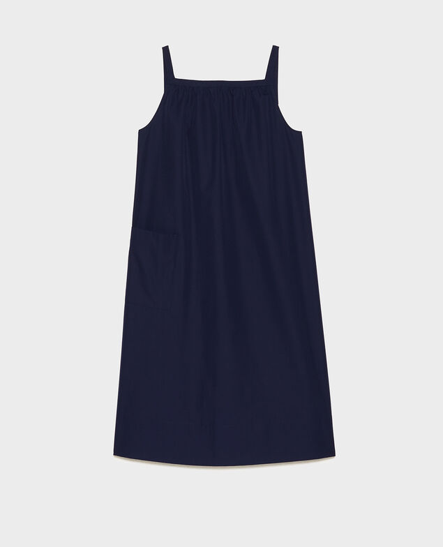 Vestido de algodón Maritime blue