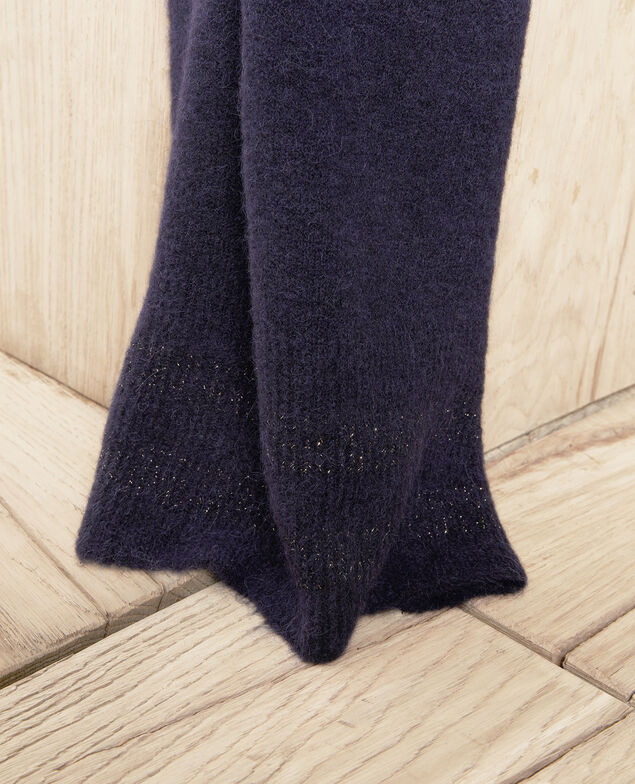  Bufanda con detalle de lúrex  Dark navy