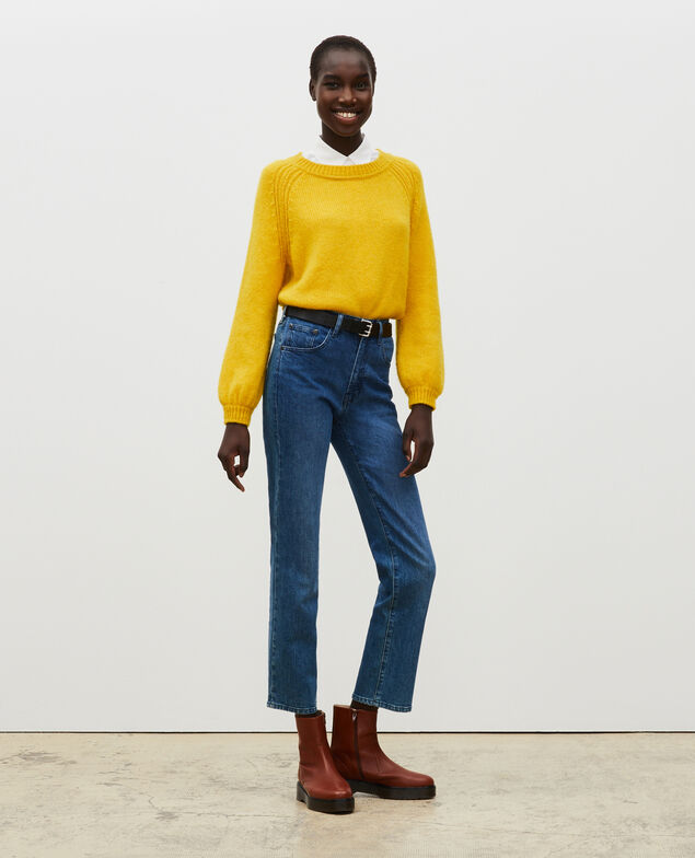 SLIM STRAIGHT - Jeans rectos en denim desteñido Denim medium wash