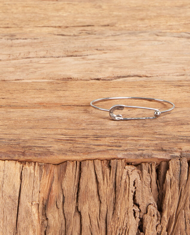 Pulsera con cierre imperdible Silver