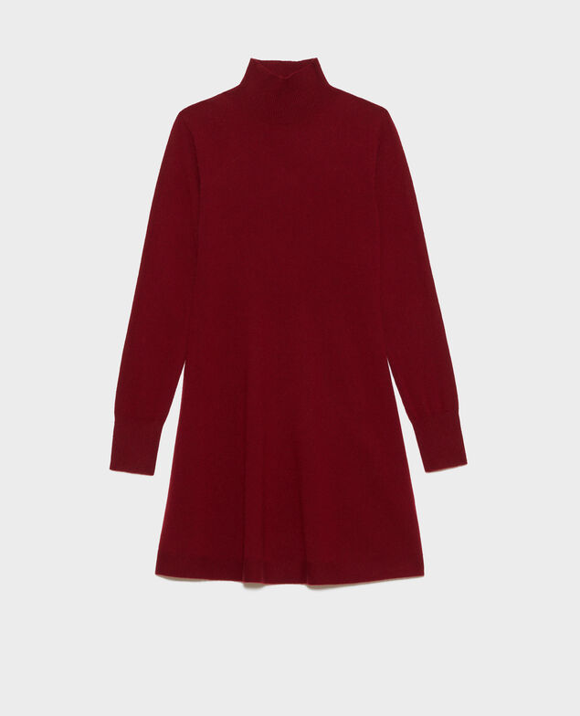 Vestido corto de cachemir 3D Cabernet