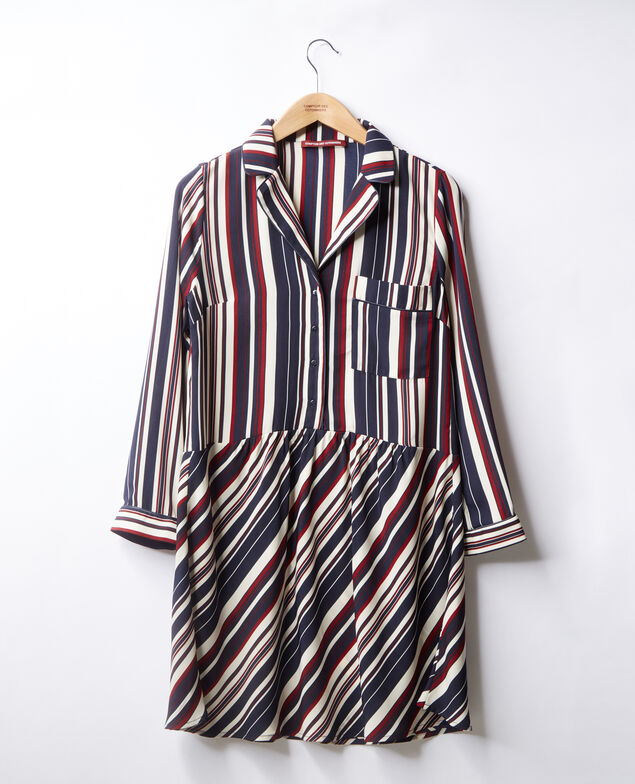 Vestido de rayas Stripes marine/devil
