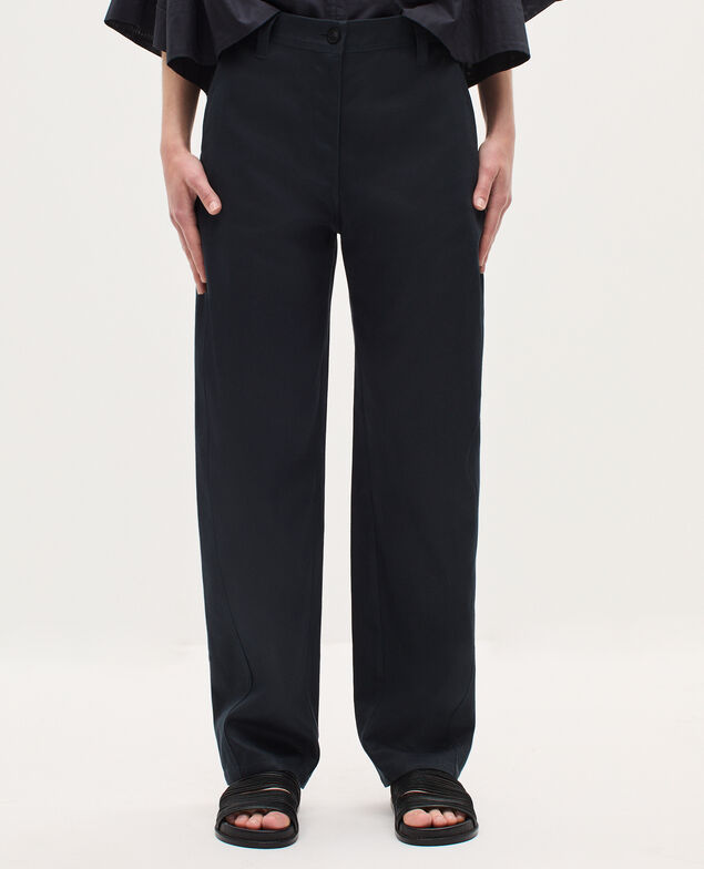 Pantalón barrel K080 vulcan gray