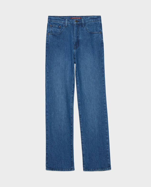 SLIM STRAIGHT - Jeans rectos en denim desteñido Denim medium wash