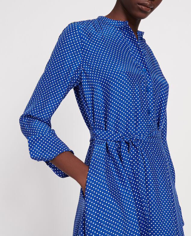 Vestido de cuello redondo Little pois surf the web
