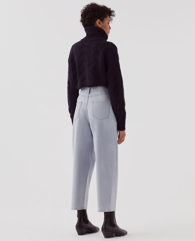 NIKKI - Jeans carrot I042 asphalte gray