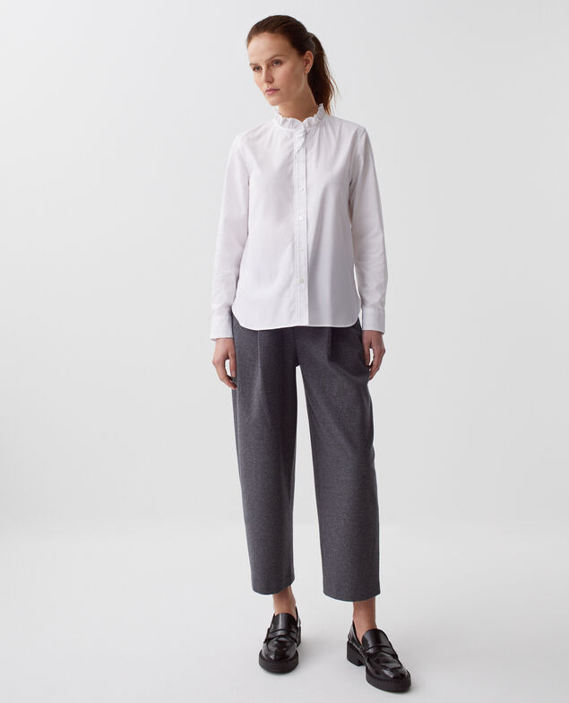 Camisa de algodón 0007 white