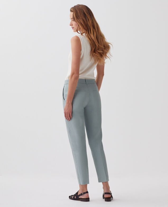 MARGUERITE - Pantalón cigarette J620 slate blue