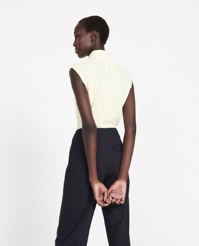 Polo de algodón Tender yellow