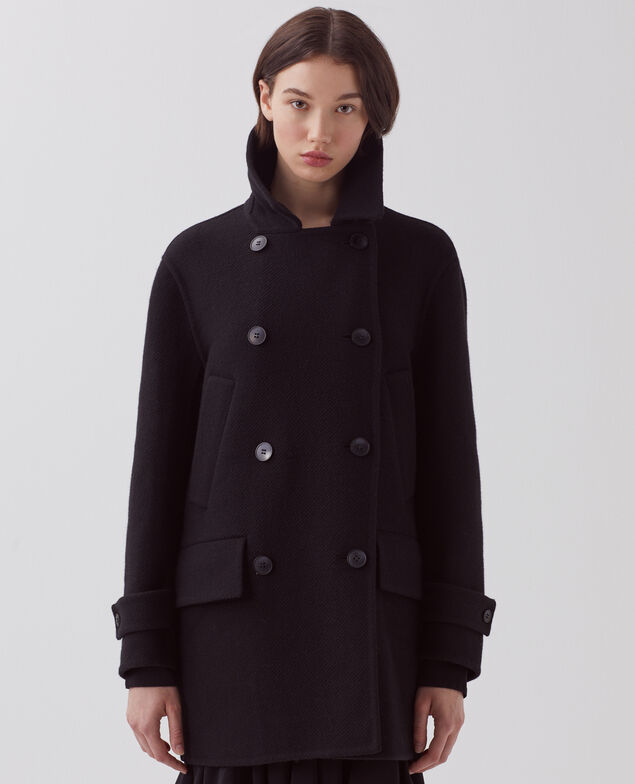 Chaquetón de longitud media H091 black beauty