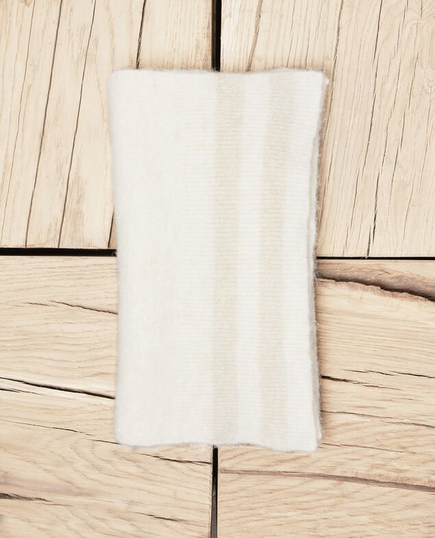  Bufanda con detalle de lúrex  Off white