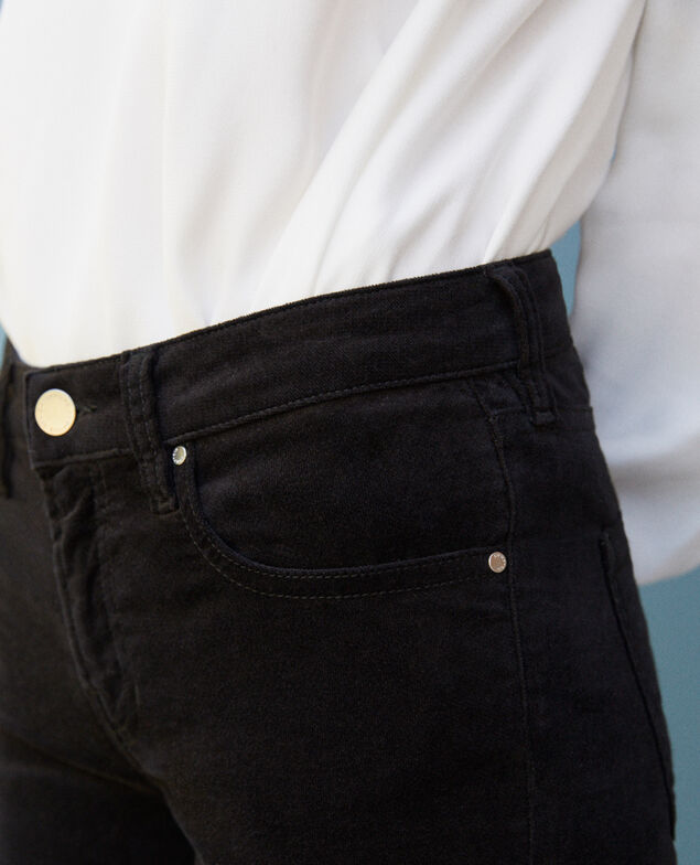 Jeans corte slim Negro