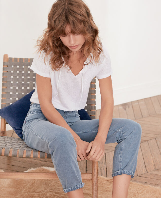 Jeans corte vintage Alpine blue
