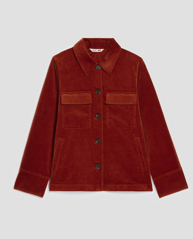 Chaqueta de pana U270 orange