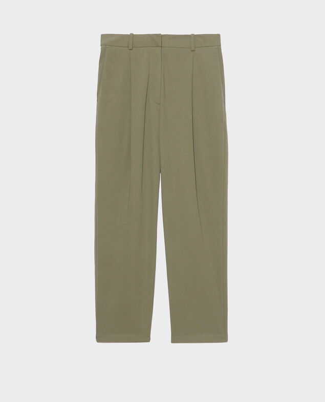 Pantalón cigarette 57 olive