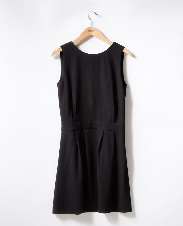 Vestido con escote en la espalda Noir