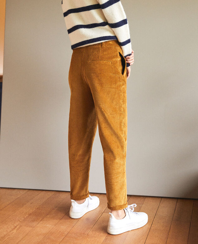 Pantalón de pana gruesa Golden brown